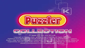 Puzzler Collection screen shot title